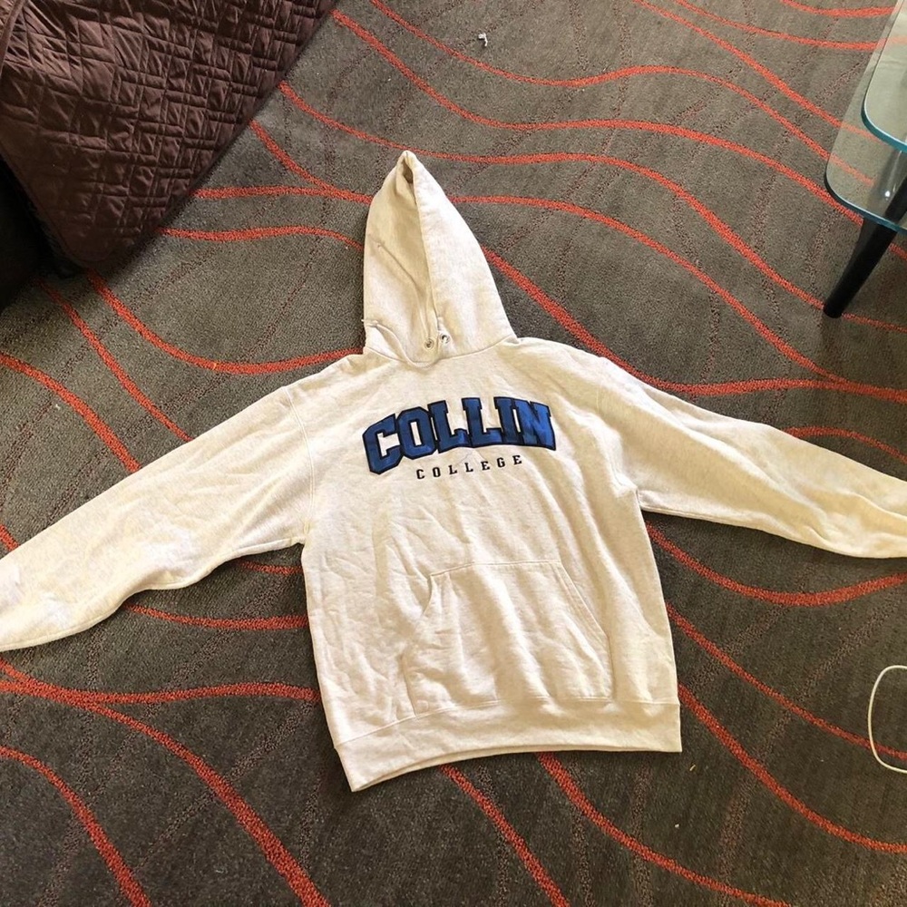 Collin college hoodie -champion